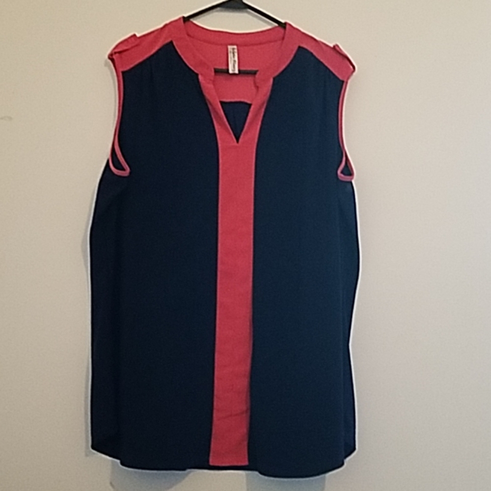 2x Sleeveless Blouse